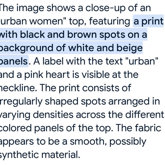 Urban lightweight small women’s Spotted Long Sleeve Blouse - Picture 10 of 10